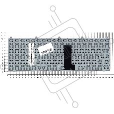 Клавиатура для ноутбука DEXP Atlas H100 H102 H105 H106 H115 черная