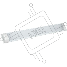 Светильник Iek LDBO0-5001-18-4000-K02 LED ДБО 5001 18Вт 4000К IP20 600мм металл аналог люм.свет. 2х18, 600х70х27 мм, металл. корпус