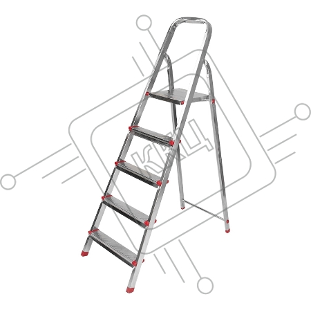 Стремянка металлическая 5 ступенек, усиленный профиль REXANT