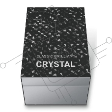 Нож перочинный Victorinox Classic Brilliant Crystal (0.6221.35) 58мм 5 функций черный/серебристый подар.коробка