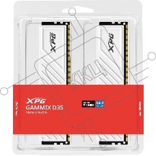 Память DDR4 2x8GB 3200MHz A-Data AX4U32008G16A-DTWHD35 XPG Gammix D35 RTL PC4-25600 CL16 DIMM 288-pin 1.35В single rank с радиатором Ret