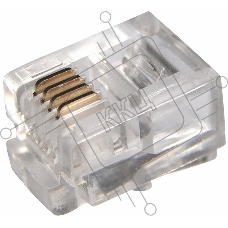 PROconnect Телефонный разъем RJ-14(6P4C)