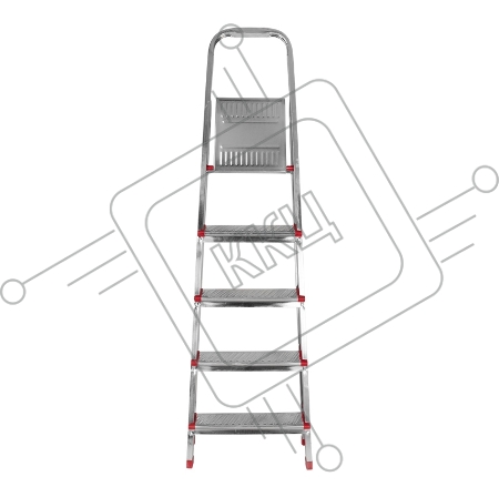 Стремянка металлическая 5 ступенек, усиленный профиль REXANT