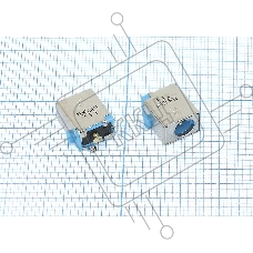 Разъем для ноутбука Acer Aspire 5349 5250 5253 5251 5551 5336 5741 5745 4250 4339 4349 4739 (синий)