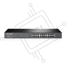 Сетевой коммутатор TP-Link SMB TL-SG1024 Коммутатор 24LAN 10/100/1000Mb/s Unmanagersd Gigabit Rackmount Switch