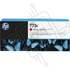 Картридж струйный HP 773C (C1Q38A) хроматический красный для HP Designjet Z6800 (775мл)