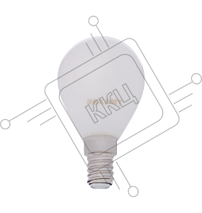 Лампа филаментная REXANT Шарик GL45 9.5 Вт 915 Лм 2700K E14 матовая колба