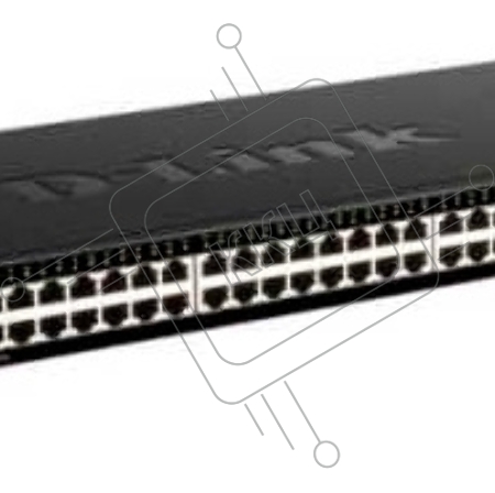 Управляемый L3 стекируемый коммутатор D-Link DGS-1520-52/A1A с 48 портами 10/100/1000Base-T, 2 портами 10GBase-T и 2 портами 10GBase-X SFP+  (454783) {5}