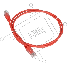 Патч-корд TWT UTP кат.5e, с заливными колпачками, 1.0 м, оранжевый