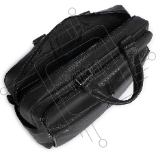 Деловая сумка с отделением для ноутбука Piquadro Hedley CA4098W130/N, натур.кожа, черный