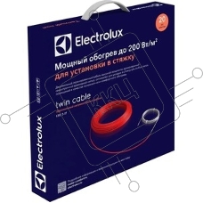 Теплый пол Electrolux ETC 2-17-1200 греющий кабель 4.5мм 1200Вт 10м2 гарантия 20лет
