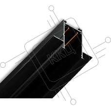 Шинопровод встраиваемый Ambrella light GL1012 BK черный IP20 220V 3000*62.5*56
