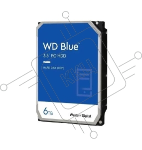 Жесткий диск Western Digital SATA 6TB 6GB/S 256MB BLUE WD60EZAX WDC