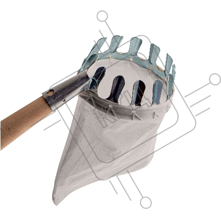 Плодосъемник с х/б корзиной, внутренний диаметр 110 мм// Palisad