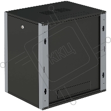 Шкаф коммутационный Sysmatrix (WP 6409.920 ) настенный 9U 600x450мм пер.дв.металл 2 бок.пан. 60кг черный 17кг IP20