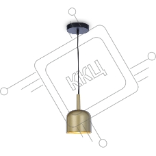 Светильник Ambrella light TR97113 GD/BK золото/черный E27 max 40W D130*1234