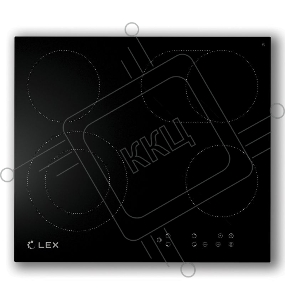 Панель варочная LEX EVH 642 BL  6000Вт 4конф. стеклокерамика
