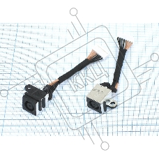 Разъем для ноутбука Dell Inspiron 17R 5720 7720 N7720 c кабелем