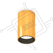 Светильник Ambrella Light XS6327003 PYG/SBK золото желтое полированное/черный песок MR16 GU5.3 (C6327, N6111)