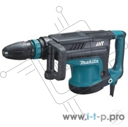 Отбойный молоток Makita HM1213C Молоток отб,SDS-max,1510Вт,25.5Дж,950-1900у\м,10.3кг,чем,АВТ,м\функц бок рукоятка,плавный пуск 