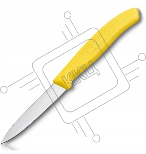 Нож Victorinox Swiss Classic для очистки овощей, летвие 8 см, прямая заточка, желтый