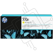 Картридж струйный HP 773C (C1Q40A) желтый для HP Designjet Z6600/Z6800 (775мл)