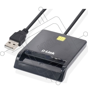 Считыватель D-Link DCR-100 (DCR-100/B1A) USB 2.0 CCID1 Type-A