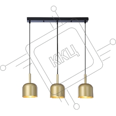 Светильник Ambrella light TR97118/3 GD/BK золото/черный E27*3 max 40W D130*113*1200
