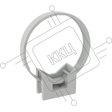 Держатель с ХОМУТИКОМ. д.16 - 32мм | 51200 | DKC