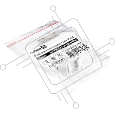 Модуль-вставка Keystone Jack RJ-45 ExeGate KJ-8P8C-U-C6A-180SH-Dual (Кат.6A, неэкранированная, 180 градусов, со шторками, IDC Krone/110)