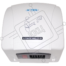 Сушилка для рук G-TEQ 8851 PW 1500Вт 16м/сек пластик белый