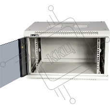 Шкаф настенный серии Pro, 15U 600x600, стеклянная дверь