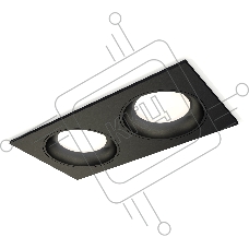 Комплект встраиваемого светильника Ambrella light XC7636060 SBK черный песок MR16 GU5.3 (C7636, N7021)