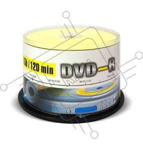 Диск DVD-R Mirex 4.7 Gb, 16x, Cake Box (10), (10/300)