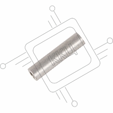 Гильза ГМЛ 10-5 (10 мм² - Ø 5 мм) ГОСТ 23469.3-79 (в упак. 5 шт.) REXANT