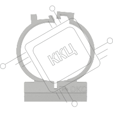 Держатель 2-компонентный. д.25мм | 51125 | DKC