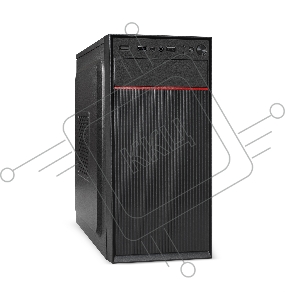 Корпус Minitower ExeGate BAA-113-AAA400 (mATX, БП AAA400 с вент. 8см, 2*USB, аудио, черный)