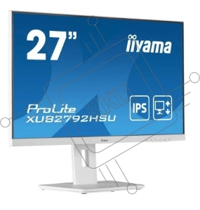 Монитор LCD 27'' 16:9 1920х1080(FHD) IPS, nonGLARE, 75 Гц, 250cd/m2, H178°/V178°, 1000:1, 80M:1, 16.7M, 4ms, VGA, HDMI, DP, white