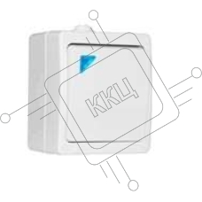 Выключатель 1-кл. ОП Аллегро с подствет. 10А IP54 бел. UNIVersal 5563477