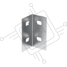 Уголок опорный FR TC/RRC/RRD/RRS на H 50 | 30199 | DKC