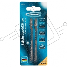 Полотна для электролобзика GROSS по дереву, 2 шт.( 3105 - T244D )  78270