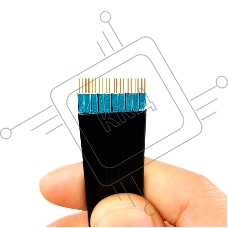 Кабель для корпуса/ Cable PCCooler PCI-Express4.0 PCIE 3.0/PCIE 4.0 X16 Graphics Card Extension Cable 185mm (PCI-E3.0 BK) Black