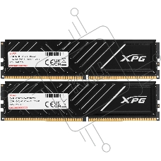 Модуль памяти ADATA 16GB DDR4 3200 UDIMM XPG GAMMIX D35 Gaming Memory AX4U32008G16A-DTBKD35 1.35V, Heat Shield, Kit (2x8GB), Black, RTL,