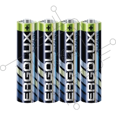 Батарея Ergolux Alkaline LR03 SR4 AAA 1250mAh (4шт) спайка