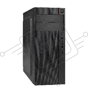 Корпус Miditower ExeGate AA-440-AA350 (ATX, AA350 8 см, 2*USB, аудио)