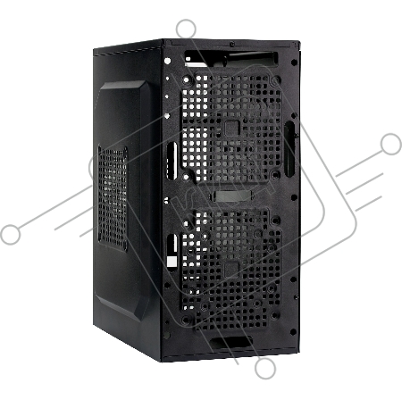 Корпус Minitower Exegate BAA-104U Black, mATX, <AAA400, 80mm>, 2*USB+1*USB3.0, Audio