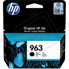 Картридж струйный HP 963 3JA26AE черный (1000 стр) для HP OfficeJet Pro 901x/902x