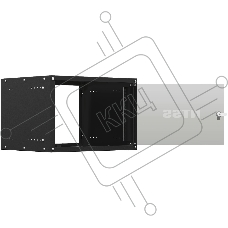 Шкаф коммутационный NTSS Lime (NTSS-WL6U5545GS-BL) настенный 6U 550x450мм пер.дв.стекл несъемн.бок.пан. 30кг черный 370мм 9.6кг 110град. 370мм IP20 сталь