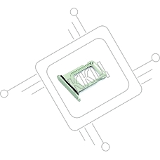 Лоток для SIM-карты Apple IPhone 12 зеленый