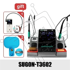 Паяльная станция  с двумя ручками SUGON T3602